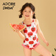 Adoreswim兒童游泳裝備速干兒童泳衣2025新款連體游泳衣小童女孩海邊沙灘服