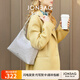 簡(jiǎn)·佰格（JONBAG）老花hobo單肩包2025送女友閨蜜禮物通勤百搭大容量單肩手提斜挎包 米白色