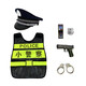拉迪圖兒童小警察玩具槍套裝特種兵演出服玩具槍黑貓警長(cháng)吃雞大全套裝備 警察：六件套 2-6歲