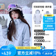 駱駝（CAMEL）戶外沖鋒衣三合一可拆防水登山服3513月光藍(lán),女M