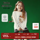 little MO&Co.5A抑菌 little moco童裝25秋裝新款男女童純棉長(cháng)袖t恤小熊印花 本白色 抑菌 160 160/76
