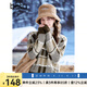 百圖betu女裝冬季新款毛衣圓領(lǐng)色織提花格紋套頭毛衫女2411T43 咖格 L