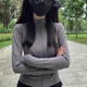 妙奕嘉冰絲防曬衣女款防曬服夏季2025新款防紫外線冰絲透氣修身薄款戶外 立領(lǐng)防曬衣【冷茶灰】 M 【建議90-100斤】