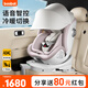 貝思貝特（besbet）追夢號兒童安全座椅0-12歲嬰兒寶寶汽車用i-Size認(rèn)證智能通風(fēng)加熱 櫻桃粉（智能款）