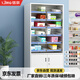 信京 西藥柜門診藥房藥架藥盤柜藥店藥品分類架 二聯(lián)抽帶門藥盤柜