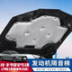 寶瑟 適用寶馬新X3/iX3發(fā)動(dòng)機隔音棉芯新X4汽車(chē)隔熱棉引擎蓋鋁箔阻燃 18-25款新3系【升級單面鋁箔款】