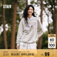 森馬迪士尼米奇IP衛(wèi)衣女中長(zhǎng)款可愛(ài)印花25春棉質(zhì)上衣109125116004