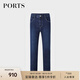 PORTS寶姿男裝九分休閑簡(jiǎn)約百搭修身牛仔褲M(mǎn)L9P102LZD008 藏青色 30