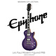 epiphone現(xiàn)代款 LP Modern Figured PRB 紫羅蘭減重可切單電吉他易普鋒