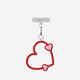 CASETIFY 【全新上市】心形手機(jī)腕帶 適用于iPhone全系列手機(jī)配件 多功能手機(jī)掛環(huán)腕帶 浪漫紅