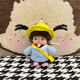 蒙奇奇蒙猴沃克正版15cm包包小號掛件幼稚園禮物換裝擺件毛絨公仔 幼稚園女孩 15cm(配珠煉 鏈 )