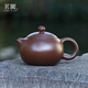 茗闐 景舟窯大珍藏宜興紫砂壺高溫老紫泥西施壺名家呂振濤全手工茶壺 西施壺 170ml