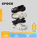 crocs卡駱馳經(jīng)典特林洞洞鞋男女同款拖鞋耐磨休閑鞋|206340 黑色-001 41 /42(260mm)