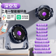 米家APP桌面風(fēng)扇科賓斯家用辦公室小型風(fēng)扇宿舍床頭上充電壁掛風(fēng)扇電風(fēng)扇 智能數(shù)顯丨多擋定時(shí)丨臺(tái)掛兩 【米家app灰色】100檔靜音大風(fēng)力