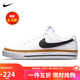 耐克（NIKE）女士板鞋COURT LEGACY NN運(yùn)動(dòng)鞋DH3161-100白黑38