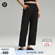 lululemon丨Utilitech? 女士 7/8 長度直筒中腰長褲 LW5FYZA 黑色 M