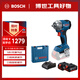 博世（BOSCH）GDS 18V-350 無刷鋰電沖擊扳手 充電式電動扳手風(fēng)炮 4.0Ah電池*2