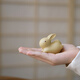 小謙山房兔飛猛進(jìn)紫砂茶寵擺件本山段泥可養(yǎng)精品手工小兔子茶玩家居裝飾品 兔子茶寵