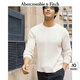 ABERCROMBIE & FITCH【反季優(yōu)惠】男裝24秋冬款經(jīng)典小麋鹿長袖針織衫毛衣KI120-4197 奶油色 M (180/100A)