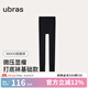 ubras七夕禮物微壓厚絨保暖打底連褲襪防勾絲防走光秋冬保暖美腿襪女 踩腳款-黑色 -5~5℃-加厚絨款 1條 L