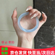 中國(guó)珠寶（Sino gem）新款精品白月光冰藍(lán)瑪瑙天然玉鐲圈口貓眼效果情人節(jié)禮物女友手鐲 貓眼冰藍(lán)手鐲-- 精美禮 55-56圈口