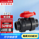 潛水艇（Submarine）水槽下水管防臭下水道止回閥 二樓三樓防反水防臭防反水50/75管 雙活接球閥50管