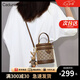 CADUNI KAISER包包女包時尚水桶包小眾手提斜挎單肩包生日七夕情人節(jié)禮物送女友 【咖啡色】送老婆高級實用 品牌百搭休閑氣質(zhì)通勤小包
