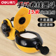 得力（deli）工具手卷式墨斗木工自動(dòng)劃線(xiàn)器手動(dòng)畫(huà)線(xiàn)器裝修工具彈線(xiàn)器 手卷式手動(dòng)墨斗DL24【15m】