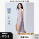 佐丹奴背心長(cháng)裙女夏季棉麻綁帶束腰圓領(lǐng)無(wú)袖連衣裙女13465305