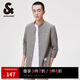 杰克·瓊斯（JACK&JONES） 春季新款商務(wù)休閑簡約百搭字母刺繡裝飾七分袖純棉襯衫224131004
