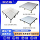 防靜電地板鋁合金600x600機房國標高架架空pvc鋁地板廠(chǎng)家直供 鋁合金整塊樣品