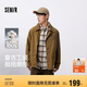 森馬（Semir）[純棉]夾克男巴恩風(fēng)工裝外套男燈芯絨夾克秋寬松上衣101524108201