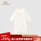 英氏（YEEHOO）【商場(chǎng)同款】嬰兒睡袋寶寶睡衣兒童分腿式防踢被睡袋 【秋冬款分腿】 建議15-20℃ 65*30cm(推薦身高52-73cm)