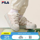 FILA 斐樂官方斑斕鞋ROSETTA女鞋板鞋2025春夏輕便厚底鞋復(fù)古休閑鞋
