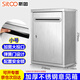 斯圖（sitoo）意見箱掛墻京東自營投票箱不銹鋼 小號(hào)意見箱 舉報(bào)箱投訴留言信報(bào)箱帶鎖鑰匙