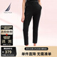 諾帝卡（NAUTICA）【商場(chǎng)同款】女裝春夏款休閑親膚帶彈修身長褲女31KO06 黑色0TB（231） M