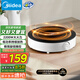 美的（Midea）電磁爐圓形無名火廚房家用多功能大功率 爆炒火鍋炒菜蒸煮燒水 旋鈕操控 國家補貼C22-RX22H0107