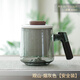 宋建白瓷2025新款玻璃杯茶水分離杯家用簡(jiǎn)約大容量泡茶杯辦公室水杯喝茶 玻璃杯（煙灰）【安全裝】 200mL(含)-400mL(含)