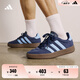 adidas「T頭鞋」BARREDA休閑板鞋德訓(xùn)鞋男春季新款阿迪達(dá)斯輕運(yùn)動(dòng) 深藍(lán)/亮光藍(lán)/樹脂黃   42