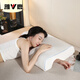 雅鹿家紡 情侶枕頭一體 不壓手防壓麻手臂拱形枕記憶棉睡眠枕芯學(xué)生男朋友情侶枕夫妻雙人枕 乳膠慢回彈記憶棉枕芯-白色【左手款】