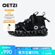 OETZI高幫機能風潮鞋情侶款 厚底果凍鞋大頭小丑鞋 商場同款 黑色T23340137 41