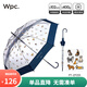 Wpc.雨傘透明萌寵傘日本小清新可愛時尚熊貓狗狗印花兒童男女士貓貓傘 長柄傘漫畫狗果凍傘PT-ZPZ01 NV