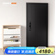 歐帝樂（OUDILE）028加厚鋅合金甲級防盜門入戶門+新式暗鉸鏈現(xiàn)代輕奢+3D人臉鎖