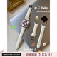 WJU適用于蘋(píng)果手表Applewatch真皮s11荔枝紋ultra3小香風(fēng)簡(jiǎn)約高級時(shí)尚牛皮感ins風(fēng)夏天運動(dòng)表帶 米白色(偏杏色) 46mm表盤(pán)【適用新品10代iwatch]