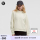 lululemon丨 Scuba 女士寬松款側(cè)開(kāi)口連帽衫 LW3IU6S 骨白 M /L