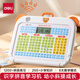 得力（deli）兒童識(shí)字拼音學(xué)習(xí)機(jī)拼音拼讀訓(xùn)練幼小銜接一年級拼音早教點(diǎn)讀神器4-8歲男女孩生日禮物橙色