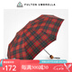 富爾頓（FULTON） 富爾頓FULTON進(jìn)口雨傘女折疊便捷鉛筆傘三折傘晴雨傘 Royal Stewart黑紅鉛筆傘