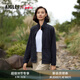 AIGLE艾高抓絨衣經(jīng)典款POLARTEC戶外保暖上衣收腰全拉鏈外套女士 海軍藍(lán) BE633 40 (170/92A)