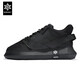 諾凡希 純色厚底拼接休閑鞋男潮牌運動(dòng)百搭低幫增高男女機能風(fēng)時(shí)尚板鞋 黑色 38