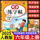 六年級(jí)上冊(cè)下冊(cè)同步字帖人教版2024小學(xué)六年級(jí)下冊(cè)語(yǔ)文同步練字帖寫(xiě)字課課練6年級(jí)上下課本生字同步練習(xí)上學(xué)期鋼筆習(xí)字帖部編版練字本 【六上】語(yǔ)文同步練字帖 小學(xué)六年級(jí)
